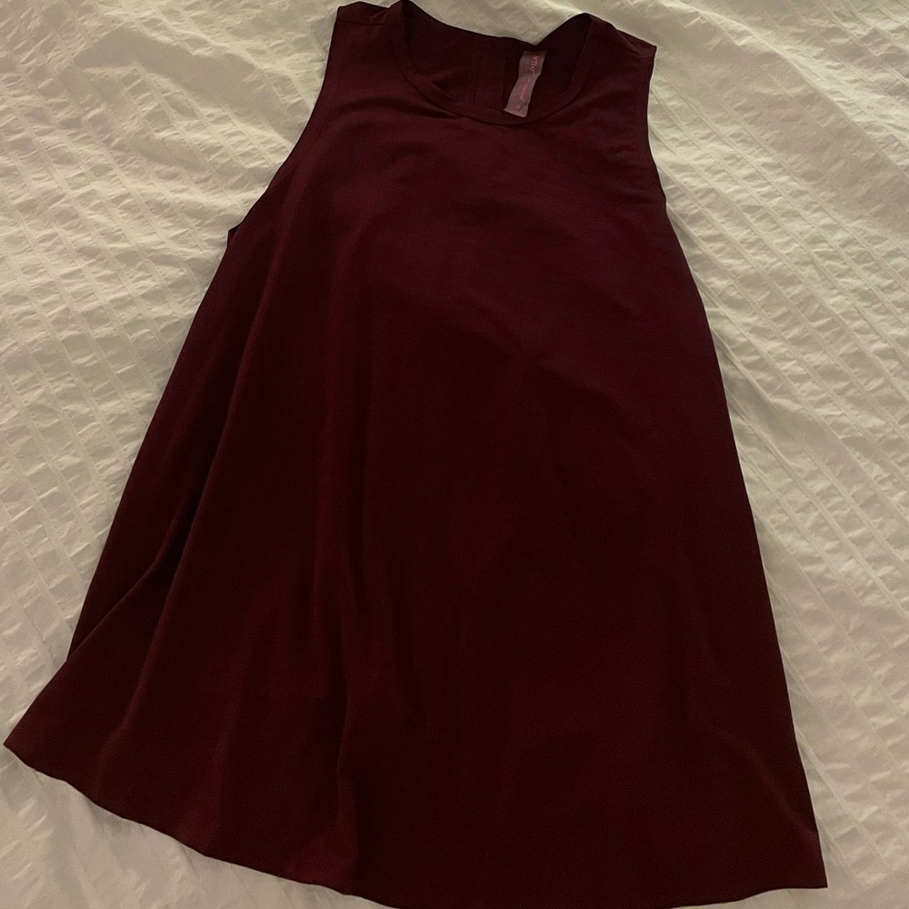 Betsy Johnson workout top with open back